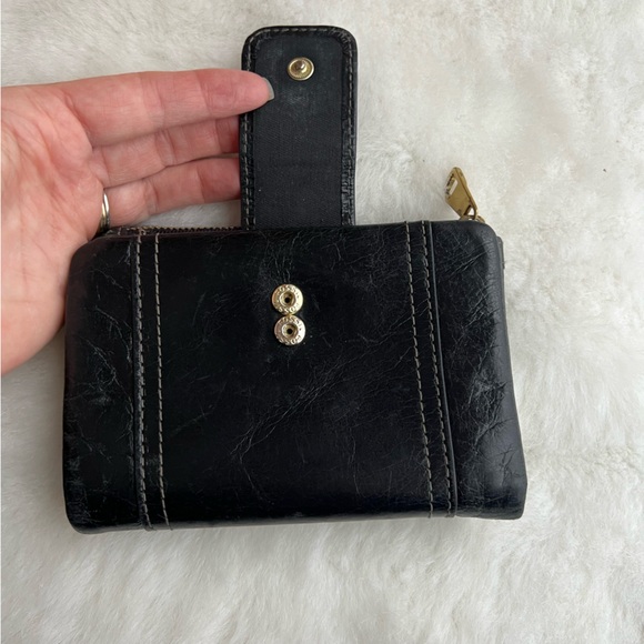 Fossil Wallet Ellis Multifunctional Black Leather - Picture 11 of 14